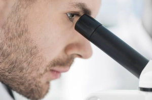 guy seeing with precision image