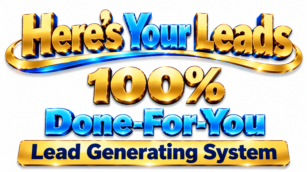 Here's Your Leads Logo Header Image